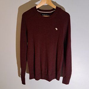 Abercrombie & Fitch Soft AF Sweater Men's Small Cotton Cashmere Crewneck Sweater